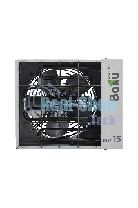 Тепловентилятор Ballu BHP-MW-15 светло-серый, 15000 Вт, 150 м2, термостат