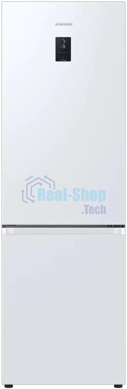 Холодильник Samsung RB34C670EWW/EF белый двухкамерный 230/114л морозилка снизу, No Frost