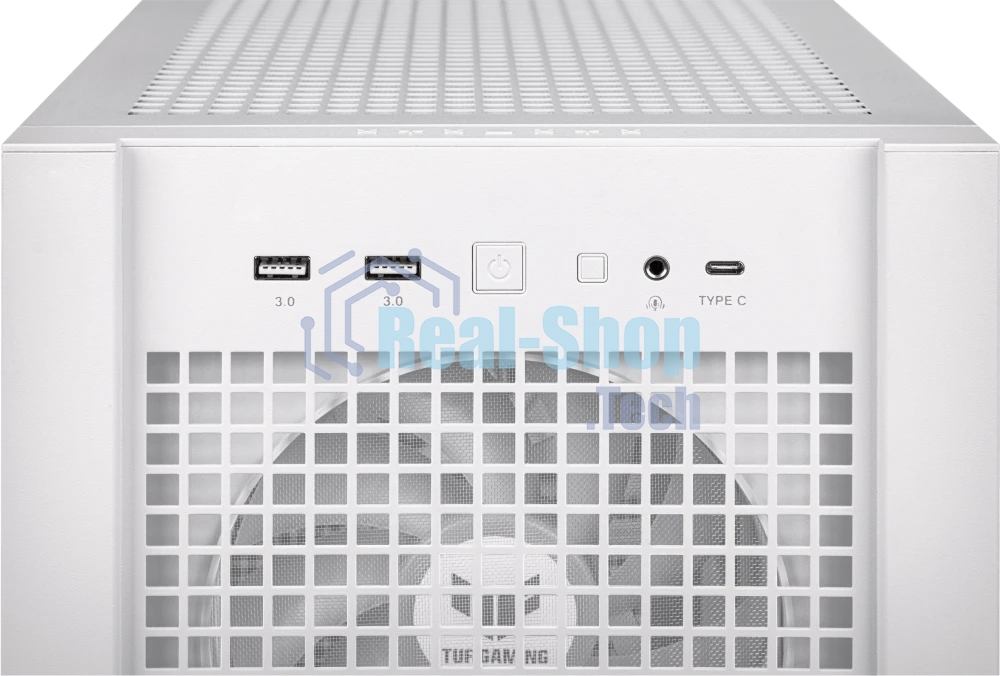 Компьютерный корпус ASUS TUF GAMING GT302 TG ARGb белый/GT302/ARGb FANS/WHT (90DC00I3-B19000)