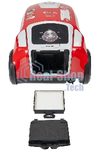 Пылесос IDEAL VC-2000 красный, 450/2000 Вт, уборка сухая, пылесборник мешок 2.3 л