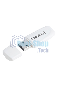 Флешка USB Smartbuy Scout white (SB128GB3SCW), 128Gb, USB 3.0, R/W 100/40, белый