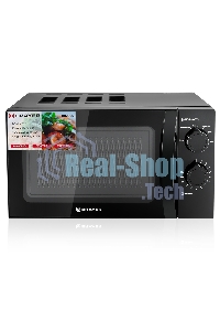 Микроволновая печь BRAYER BR2500, 700 Вт, 20 л, механ. управл, 6 уров.мощн, таймер до 30 мин