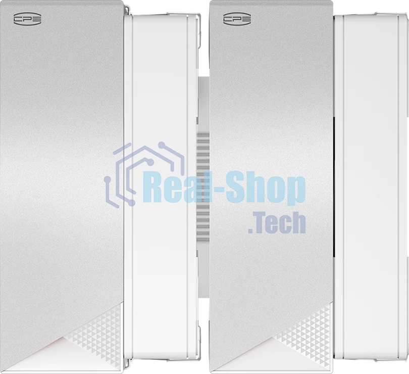 Кулер для процессора PCCooler RZ620 WH (260W, 4-pin PWM, 158мм, Al/Cu, 6x6мм, 2x120мм, 86.73CFM, 32dBA, 1800RPM, S: 1851/1700/1200/115X, AM5/AM4, белый)