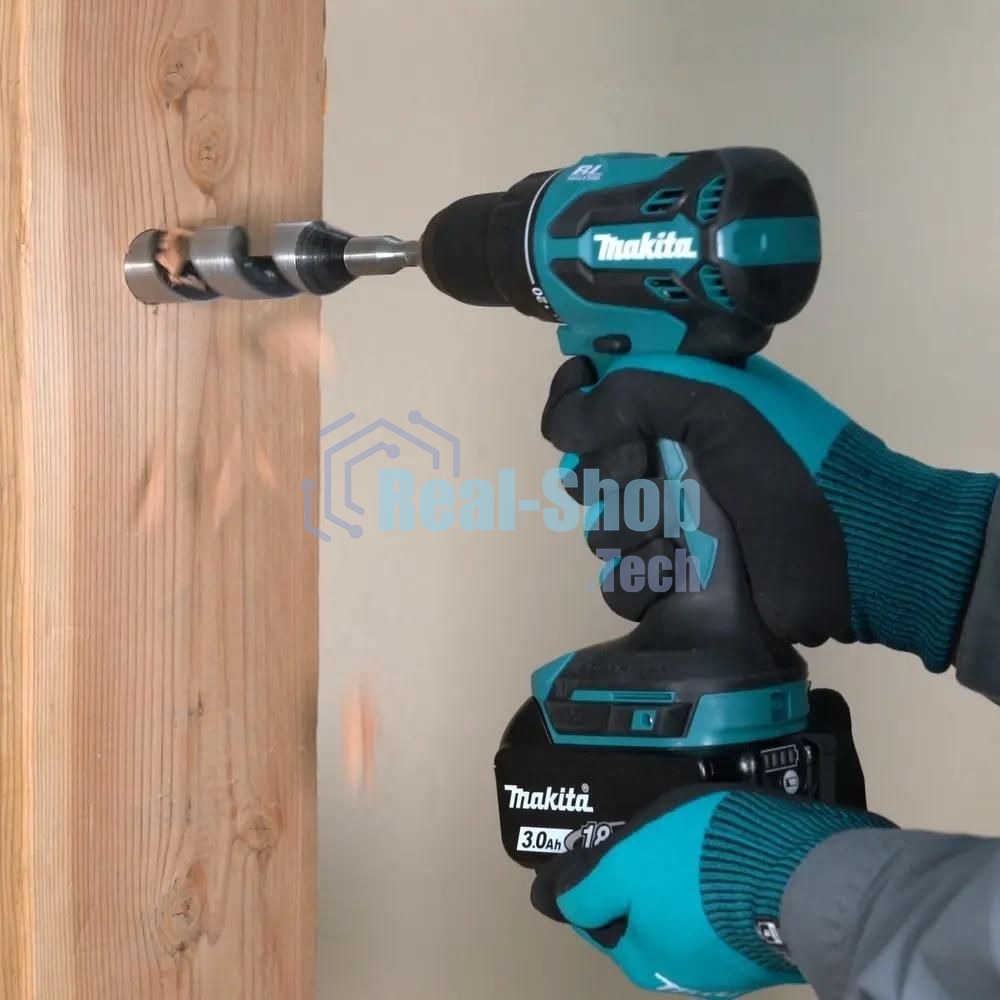 Дрель-шуруповерт Makita DDF490Z, 18 В, 0 Ач, 50 Нм, бесщеточный