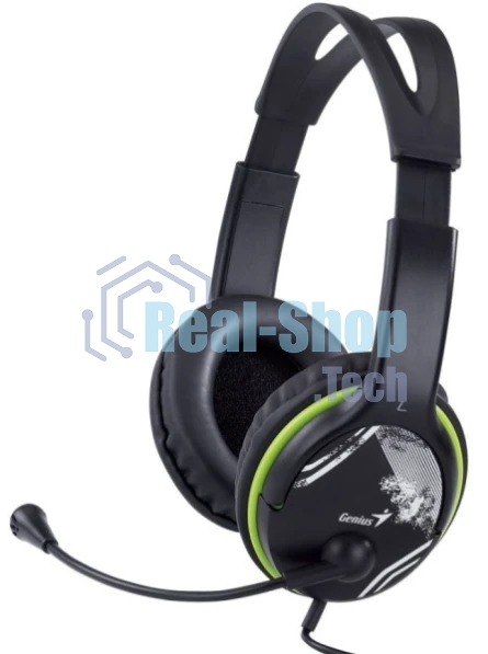 Гарнитура Genius HS-400A черный, проводная
