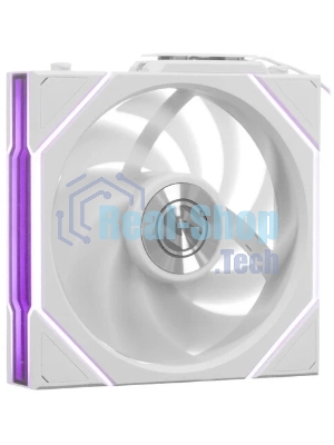 Вентилятор для корпуса Lian-Li Uni Fan TL Wireless 120 ARGB 120х120x28 белый 7-pin 33дБ (упак.:3шт) (G99.12TL1W3W.R0) Ret