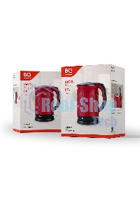 Чайник электрический BQ KT1715P Red-Black. Мощность:1800 Вт, Объем 1,7л
