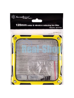 Сменный фильтр Silverstone SST-FF124BY 120-мм вибропоглощающий силиконовый фильтр вентилятора