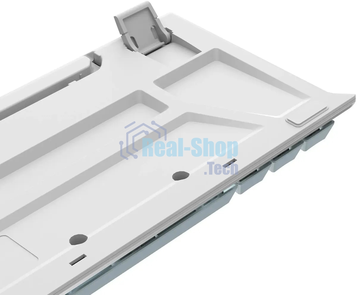 Клавиатура проводная A4Tech Fstyler FS100 Neon, USB, синий/белый