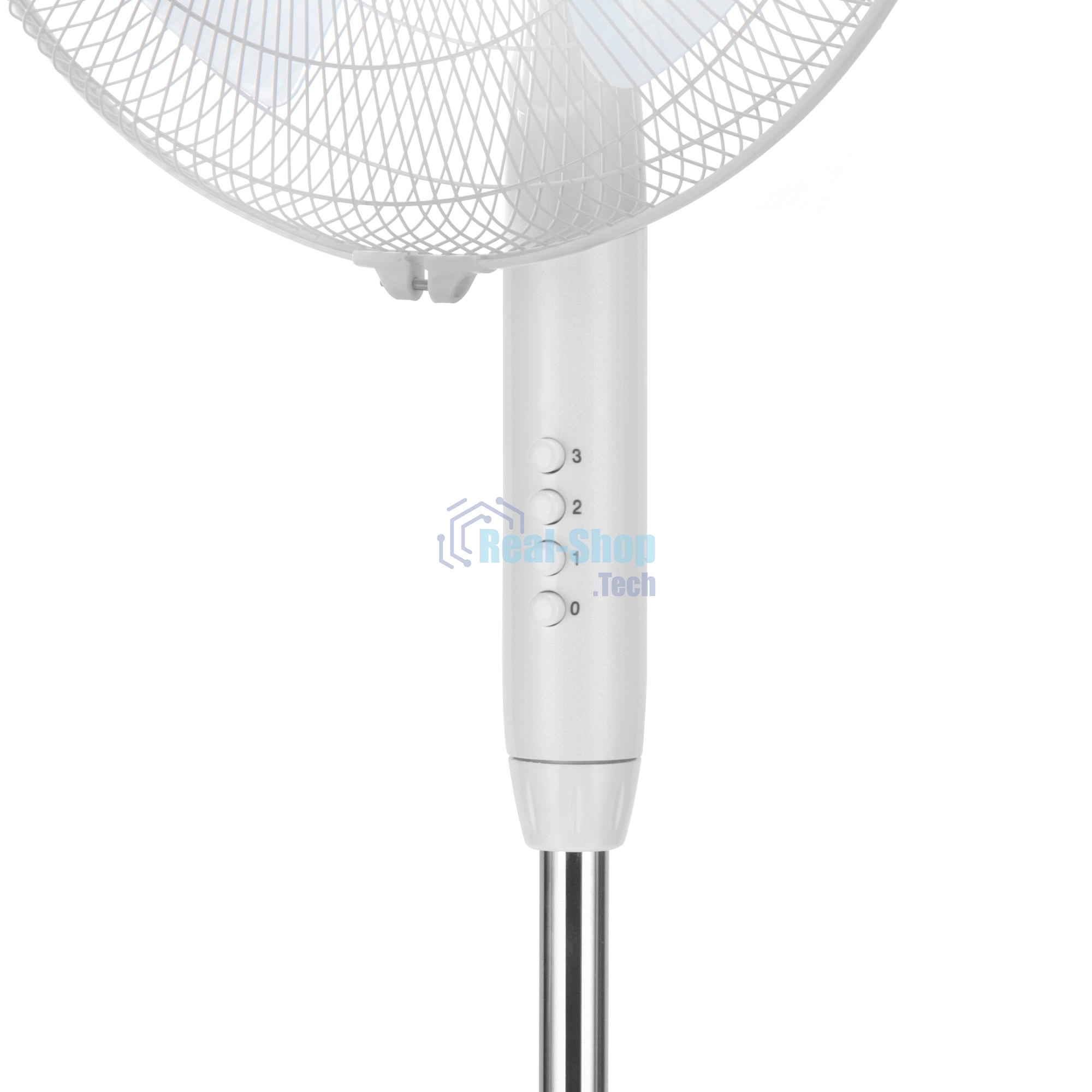 Вентилятор напольный Coolfort CF-2029 40Вт скоростей:3 белый