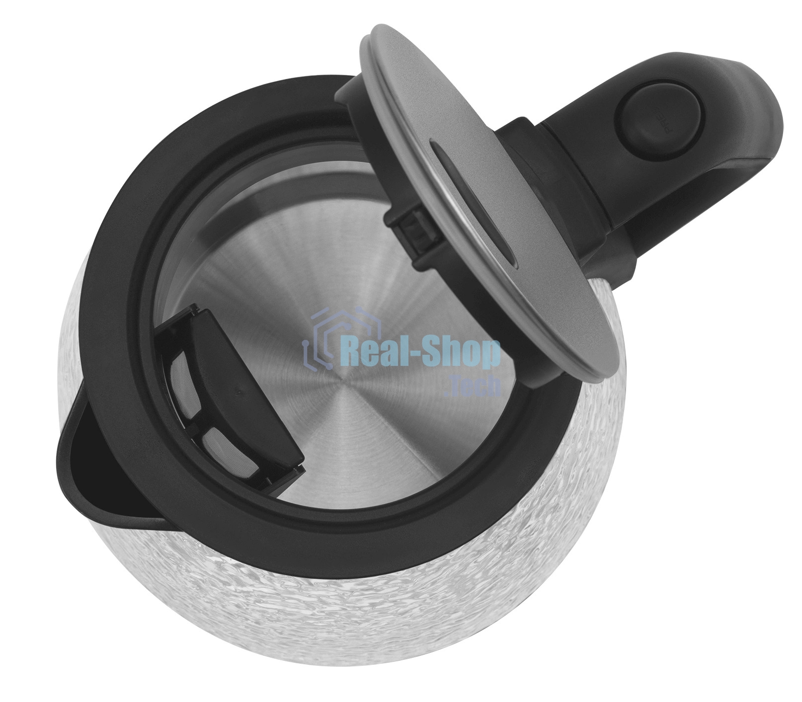 Чайник электрический Vitek VT-8808 1.7л. 2200Вт разноцветный корпус: стекло/металл