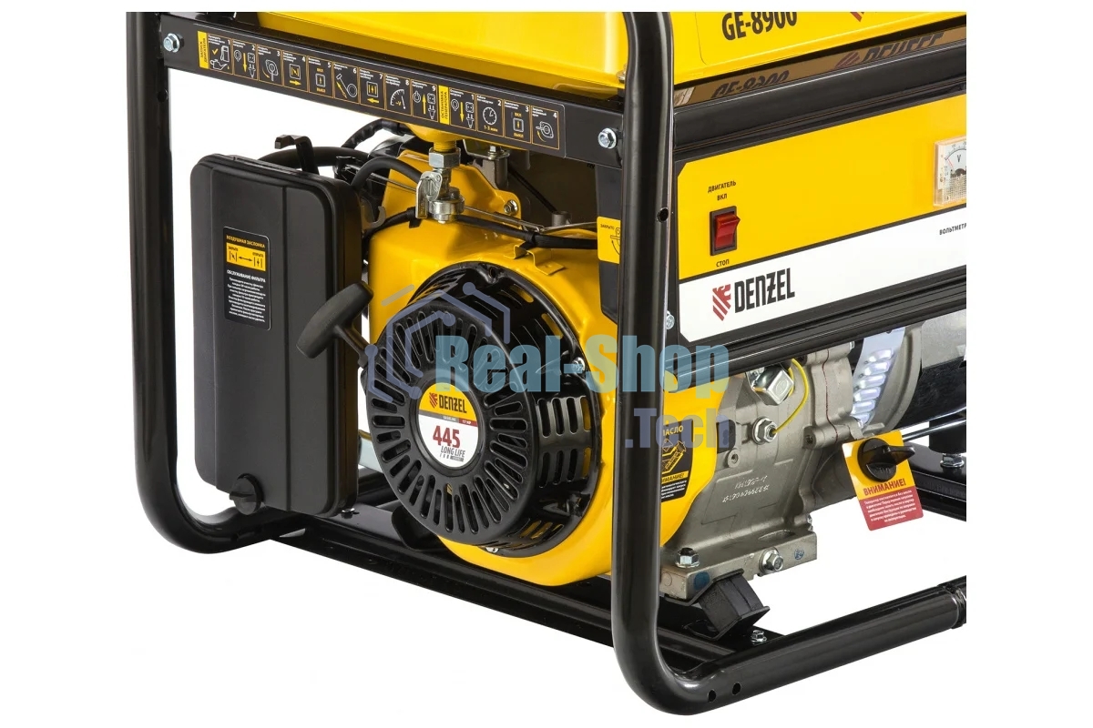 Электрогенератор бензиновый Denzel GE 8900, 8.5 кВт, 99 дБ, 86 кг