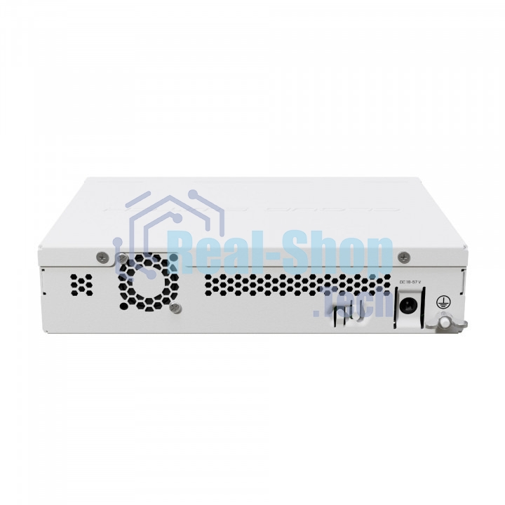 Коммутатор MikroTik Cloud Router Switch CRS310-1G-5S-4S+IN with 800 MHz CPU, 256 MB RAM, 4xSFP+, 5xSFP cages, 1xGbit LAN port, RouterOS L5, desktop case, rackmount ears, PSU