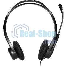 Гарнитура Logitech PC Headset 960 Stereo чёрный, проводная, USB