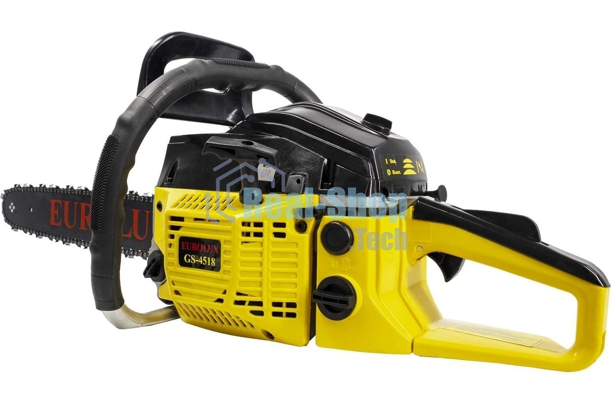 Бензопила Eurolux GS-4518 черный/желтый 70/6/25
