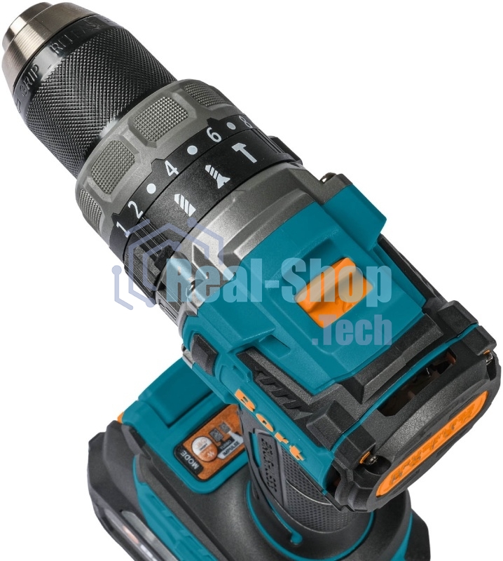 Дрель-шуруповерт Bort BAB-21Ix2Li-XDK, Аккумуляторная, 18В, 2 АКБ, Ударная