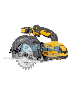 Пила циркулярная аккумуляторная Denzel CCSH-20-165, 165 мм, Li-Ion, 20 В