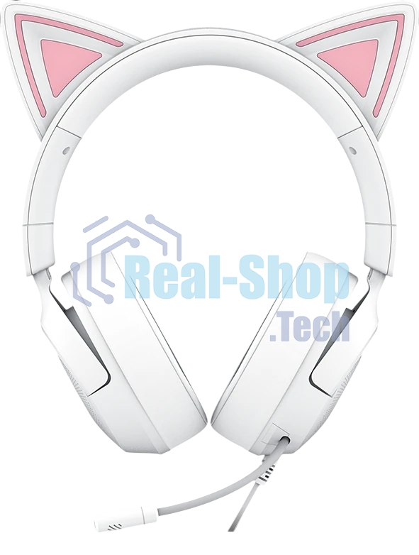 Гарнитура Razer Kraken Kitty V3 X белый, проводная, 3.5 мм
