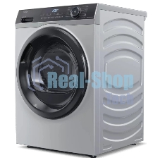 Сушильная машина Haier HD90-A2929AS серебристый, 9 кг, сушка - конденсационная, программ - 15, 59.5 x 84.5 x 60 см