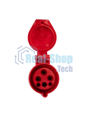 Розетка переносная PPC 214 3Р+РЕ 16А 380В IP44 Jazzway