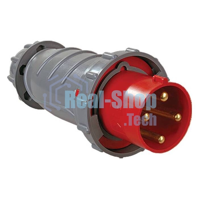 Вилка эл. каб. 63А 3P+PE 6ч/380-415В IP67 MAGNUM ССИ-034 ИЭК PSN02-063-4