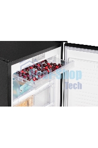 Морозильная камера Nordfrost DF 260NF BAP черный, 256л, 3 ящика