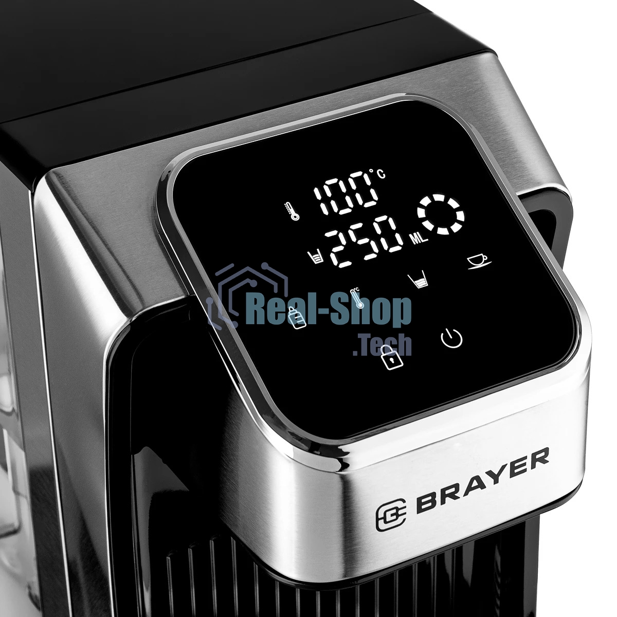 Термопот Brayer BR1099, 2.7 л, 2600 Вт, серебристый