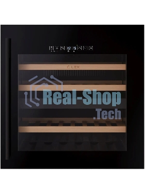 Винный шкаф LEX LWD6036BL dual zone S 1-нокамерн. черный стекло (CHAT500009)