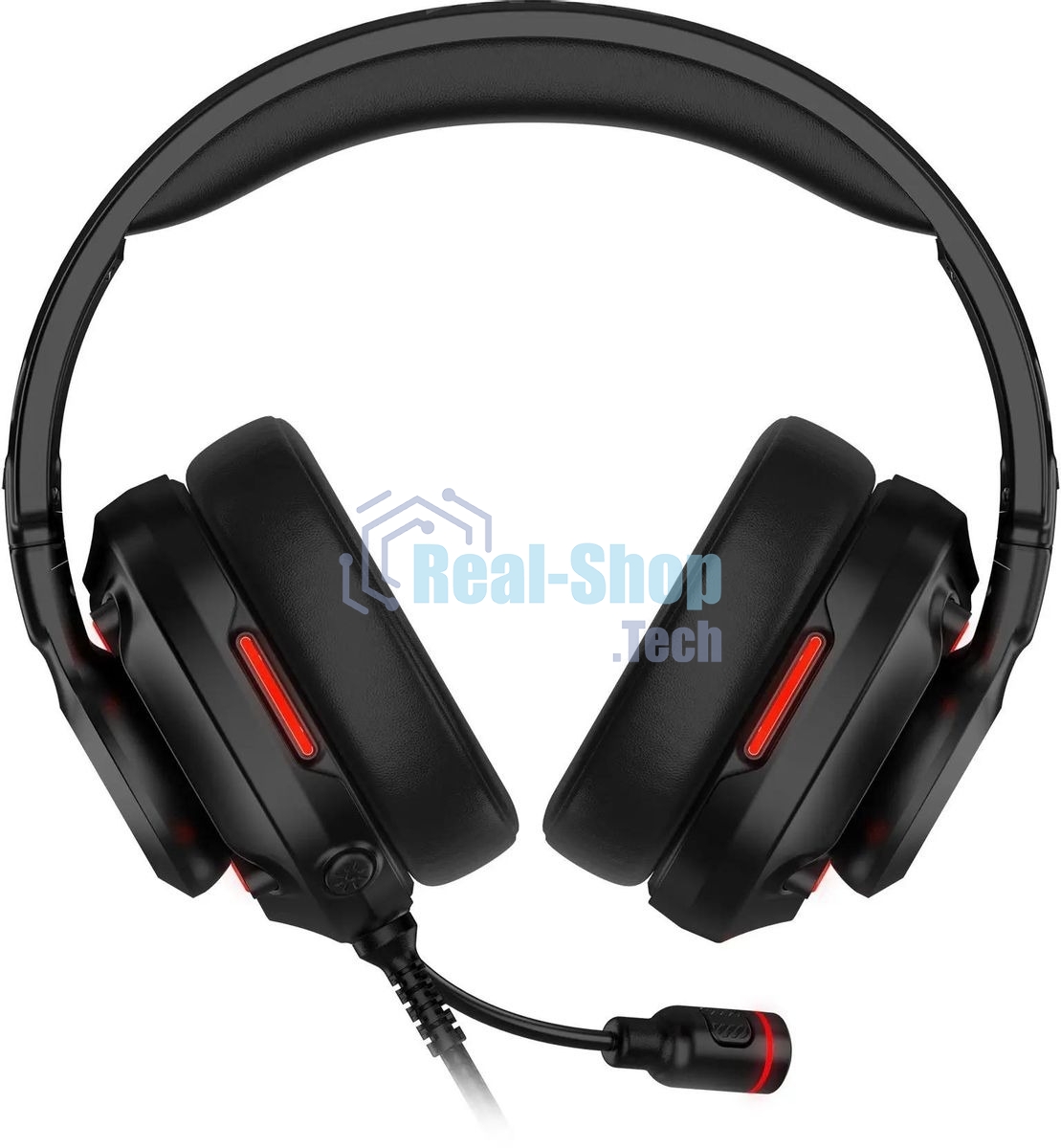 Гарнитура проводная с микрофоном мониторные оголовье Acer Nitro OHW306 черный ZL.HDSEE.00E