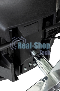 Кресло руководителя Бюрократ MC-915 черный TW-01 38-418 сетка/ткань, крестовина алюминий