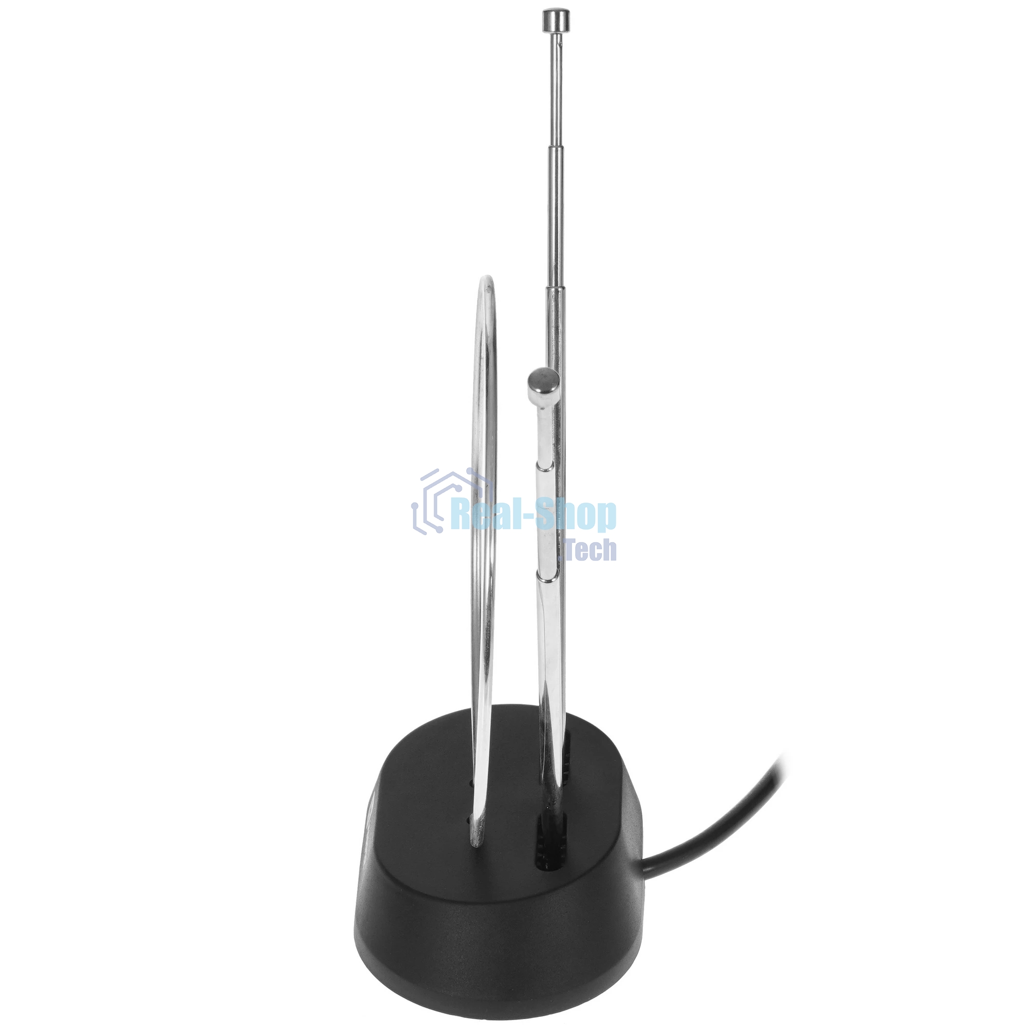 Телевизионная антенна Harper ADVB-2111 (комнатная, пассивная;DVB-T2; VHF/UHF (174–230 MHz, 470-862 MHz); 20 dB; 75; 3dB; 1 м)