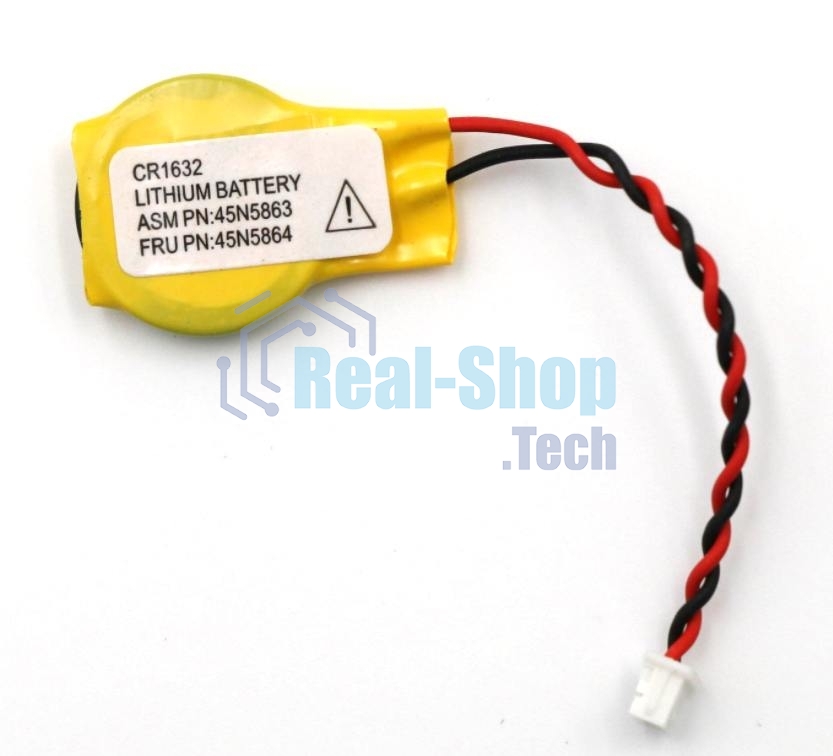 Батарейка CMOS CR1632 с коннектором 10 шт