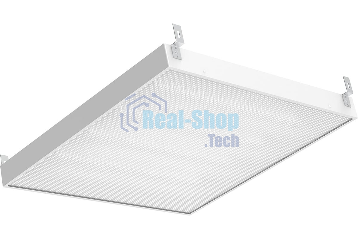 Светильник офисный Gauss MiR 35W 3500lm 5000K IP40 588x588x50мм Грильято призма планки LED