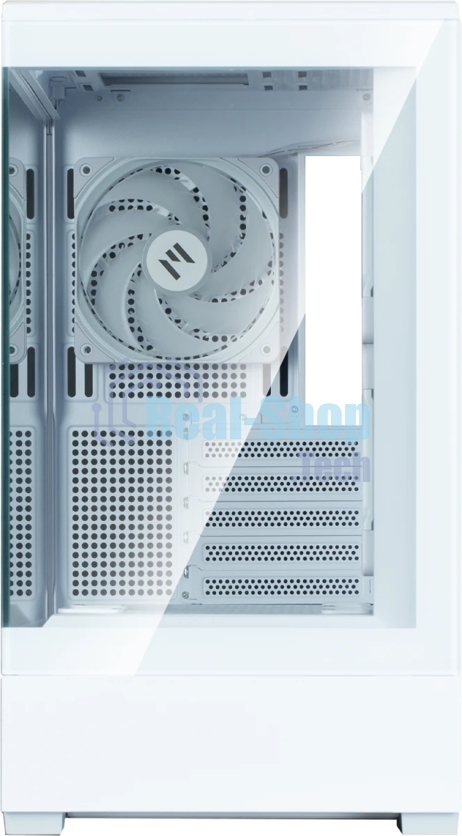 Компьютерный корпус ZALMAN P30 V2, MATX, белый, WINDOW, 2x3.5