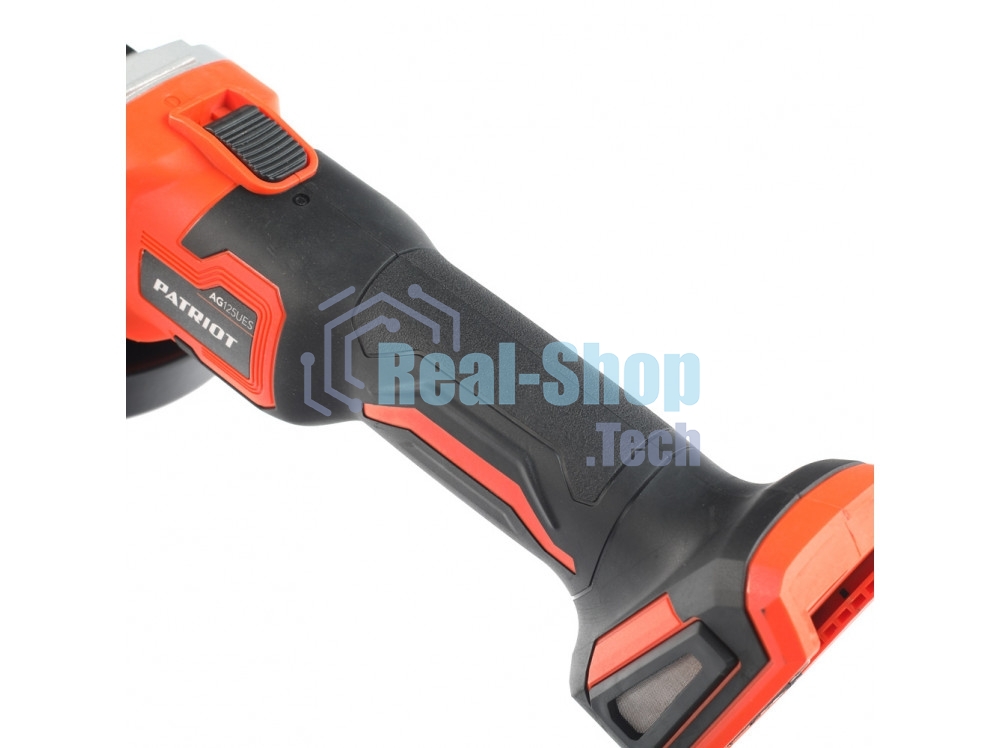 Угловая шлифовальная машина (УШМ) PATRIOT PATRIOT AG 125Li UES (Без ЗУ и АКБ) в коробке, двигатель: бесщеточный, 8000об/мин