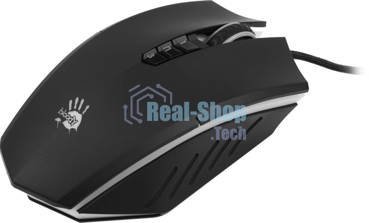 Мышь проводная A4Tech Bloody A70 черный, 6200 dpi, USB, кнопки - 8