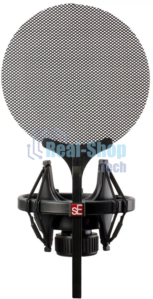 Микрофон конденсаторный sE Electronics SE 2200 20 Гц - 20 кГц, кардиоида, комплектация: металлический поп-фильтр, держатель типа паук, резьбовой переходник на микрофонную стойку