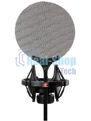Микрофон конденсаторный sE Electronics SE 2200 20 Гц - 20 кГц, кардиоида, комплектация: металлический поп-фильтр, держатель типа паук, резьбовой переходник на микрофонную стойку