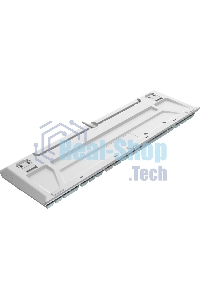 Клавиатура проводная A4Tech Fstyler FS100 Neon, USB, синий/белый