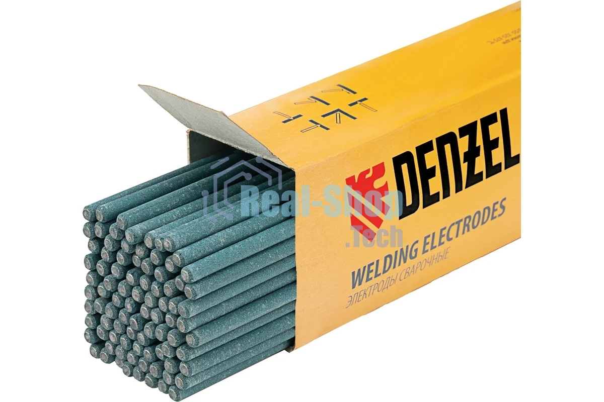 Электроды Denzel DER-3, диам. 4 мм, 5 кг, рутиловое покрытие