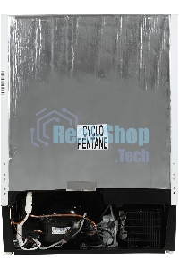 Холодильник Hyundai HBR 0812 белый однокамерный 98/17л морозилка сверху, ручное