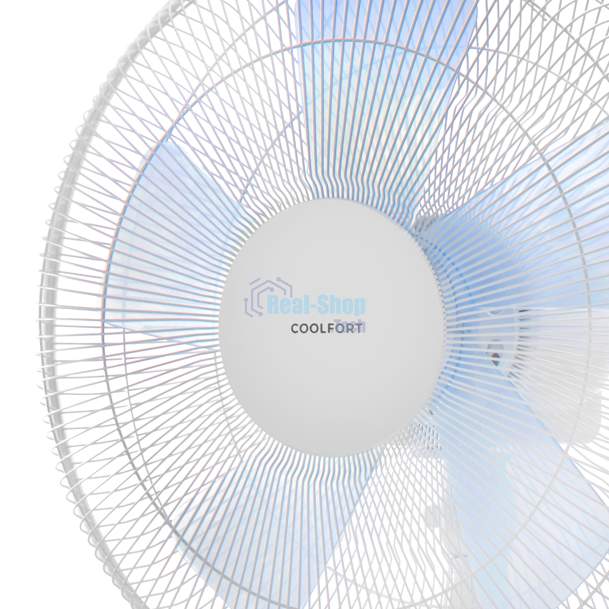Вентилятор напольный Coolfort CF-2029 40Вт скоростей:3 белый