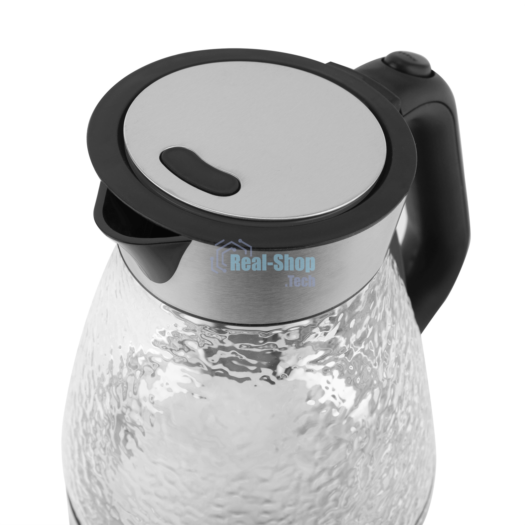 Чайник электрический Vitek VT-8808 1.7л. 2200Вт разноцветный корпус: стекло/металл