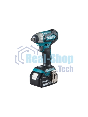 Гайковерт акк MAKITA DTW180RFE б\щет, 18В, 2x3Ач, Li-ion, 3600у\м, 180Нм, квадрат 3\8