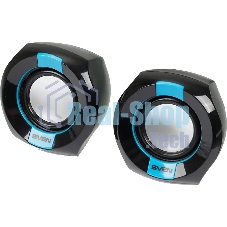 Акустическая система Sven 150 2.0 черный/синий 5Вт