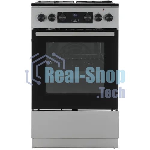 Плита комбинированная Gorenje GK5C60SJ серый, конфорок 4 газовых, духовка 62 л, 50 см x 85 см x 59.4 см