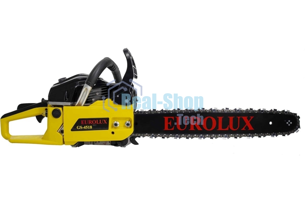 Бензопила Eurolux GS-4518 черный/желтый 70/6/25