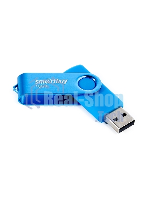 Флешка USB Smartbuy Twist Blue (SB016Gb2TWB), 16Gb, USB 2.0, R/W 15/10, синий