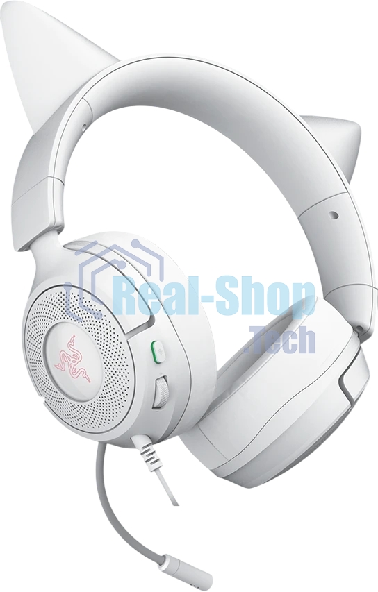 Гарнитура Razer Kraken Kitty V3 X белый, проводная, 3.5 мм