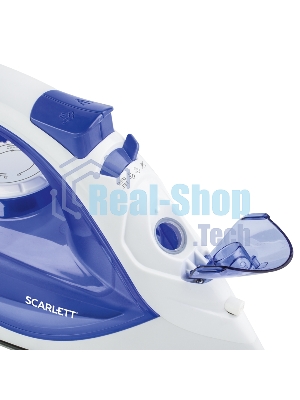 Утюг Scarlett SC-SI30K23 синий, 2200 Вт, 60 г/мин, 120 г/мин, 250 мл